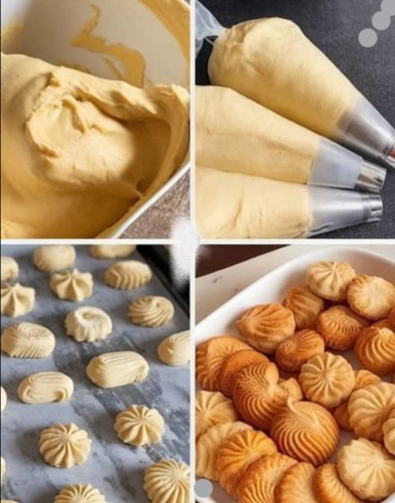 Biscuits Spritz — luksusowe ciasteczka maślane z aromatem wanilii, czekoladową dekoracją i chrupiącą teksturą (przepis krok po kroku)