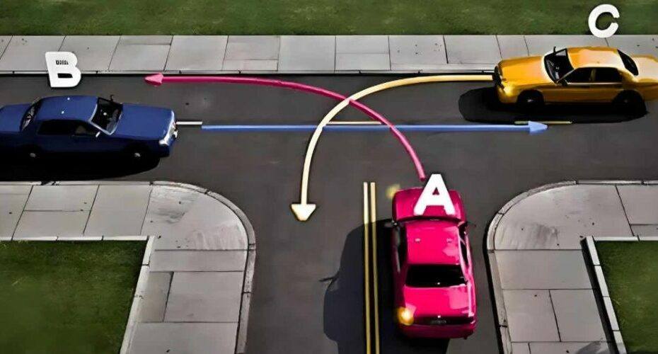 Który samochód ma pierwszeństwo? Nawet najbardziej doświadczeni kierowcy będą zdezorientowani.
