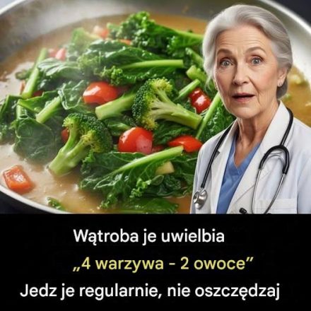 Zadbaj o swoją wątrobę: Jedz codziennie te 4 warzywa i 2 owoce!