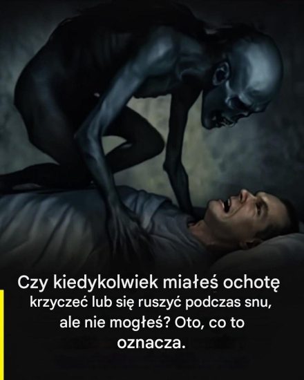 Zagadka nocnego unieruchomienia: kiedy ciało odmawia posłuszeństwa