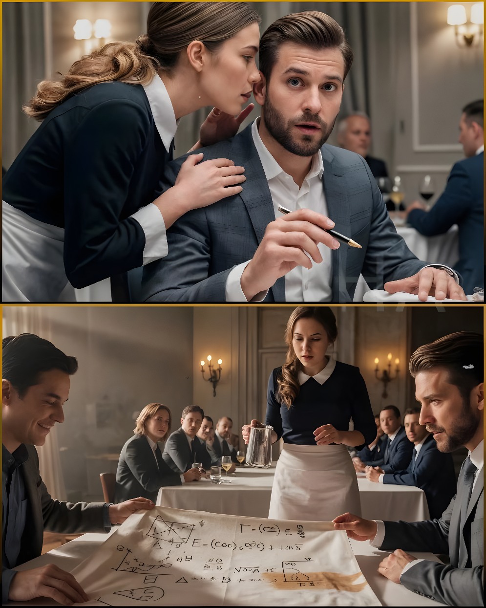 To nie jest właściwa formuła” – szepnęła kelnerka miliarderowi… tuż przed zawarciem umowy na 100 milionów dolarów.