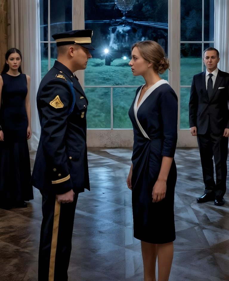 „Fajna sukienka” – zadrwiła moja mama. „Zapomniałeś też zaktualizować identyfikator?” Śmiali się – aż helikopter wylądował.