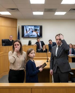 Mój mąż złożył pozew o rozwód, a moja dziesięcioletnia córka zapytała sędziego: „Wasza Wysokość, czy mogę pokazać panu coś, o czym mama nie wie?”