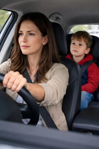 Zawiozłam męża na lotnisko… a mój pięciolatek kazał mi go obserwować