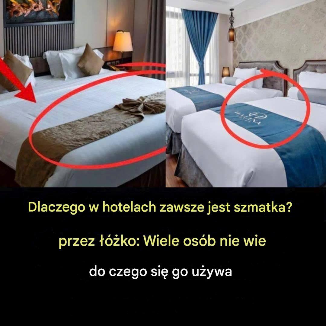 Dlaczego hotele zawsze kładą prześcieradło na łóżko?