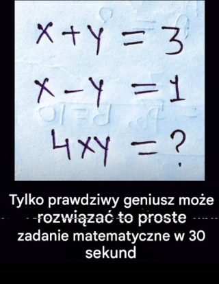 To nie jest takie trudne, jak wygląda.😯